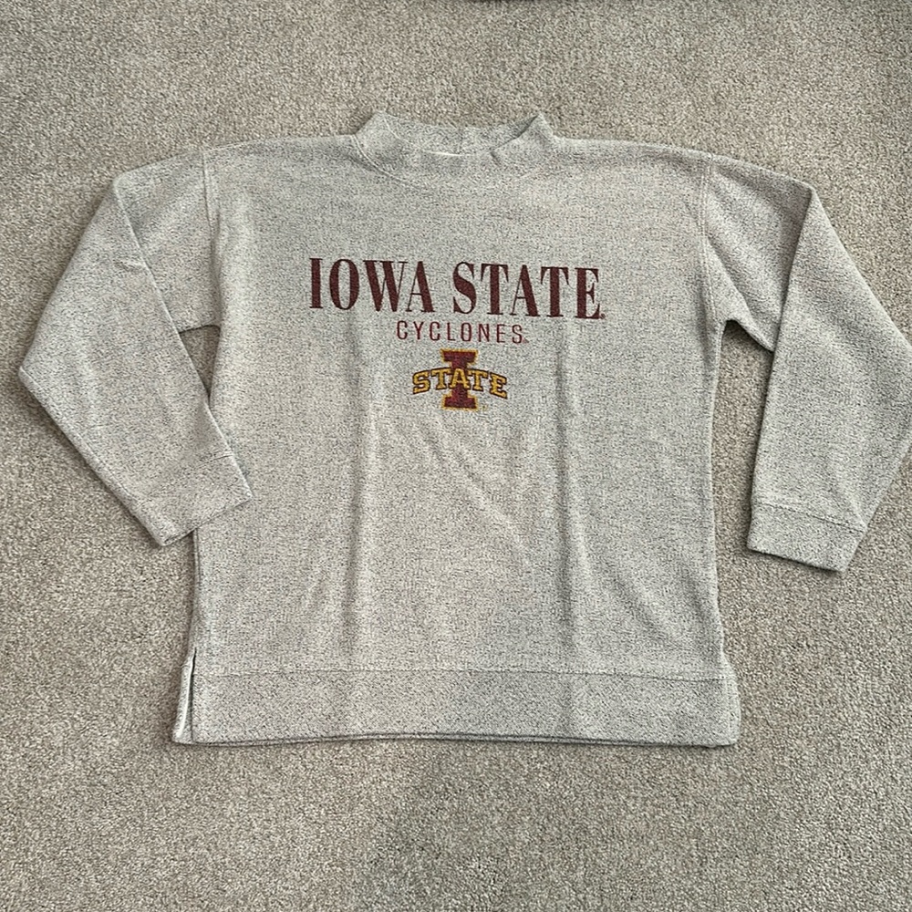 Boxy mockneck ISU sweatshirt